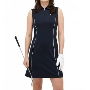 NEW PEAK PERFORMANCE pique dress in black